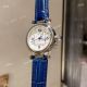 New Pasha De Cartier Watch 35mm white face blue leather strap replica (3)_th.jpg
